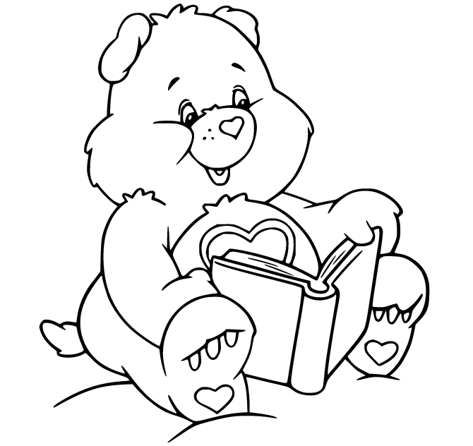Care bears coloring pages