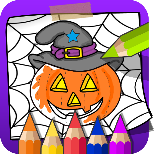 Halloween coloring book