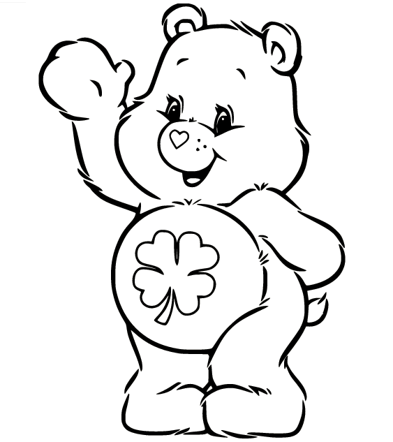 Care bears coloring pages