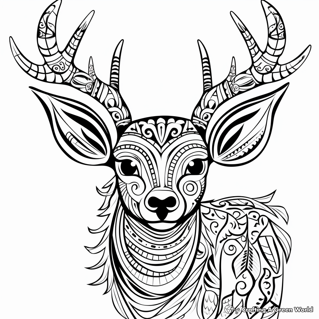 Bucks coloring pages