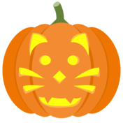 Creepy toothy face pumpkin stencil free printable papercraft templates