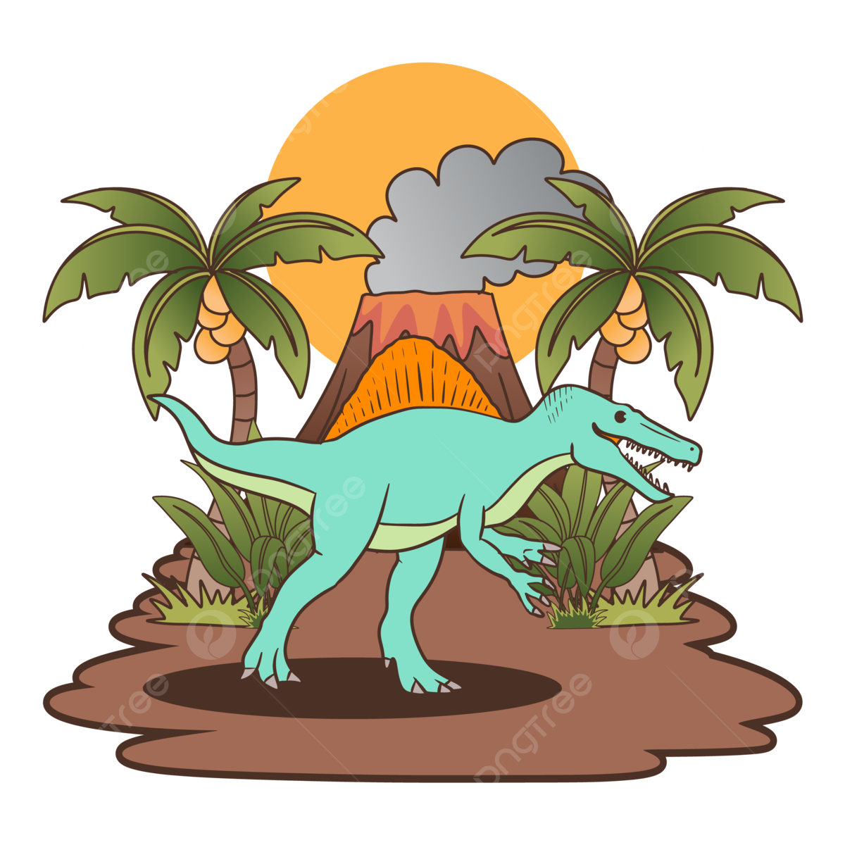 Spinosaurus png transparent images free download vector files
