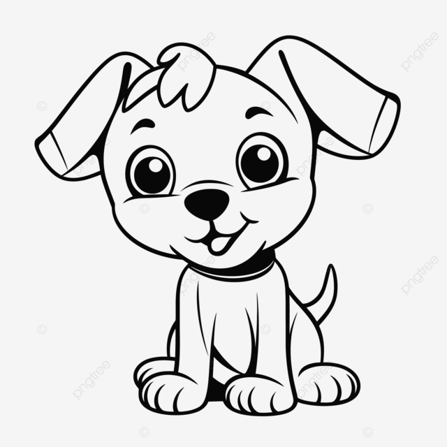 Dibujo de cachorro para colorear paginas gratis quema sketch dibujo vector png dibujos dibujo de ala dibujo de cachorro dibujo de anillo png y vector para dcargar gratis