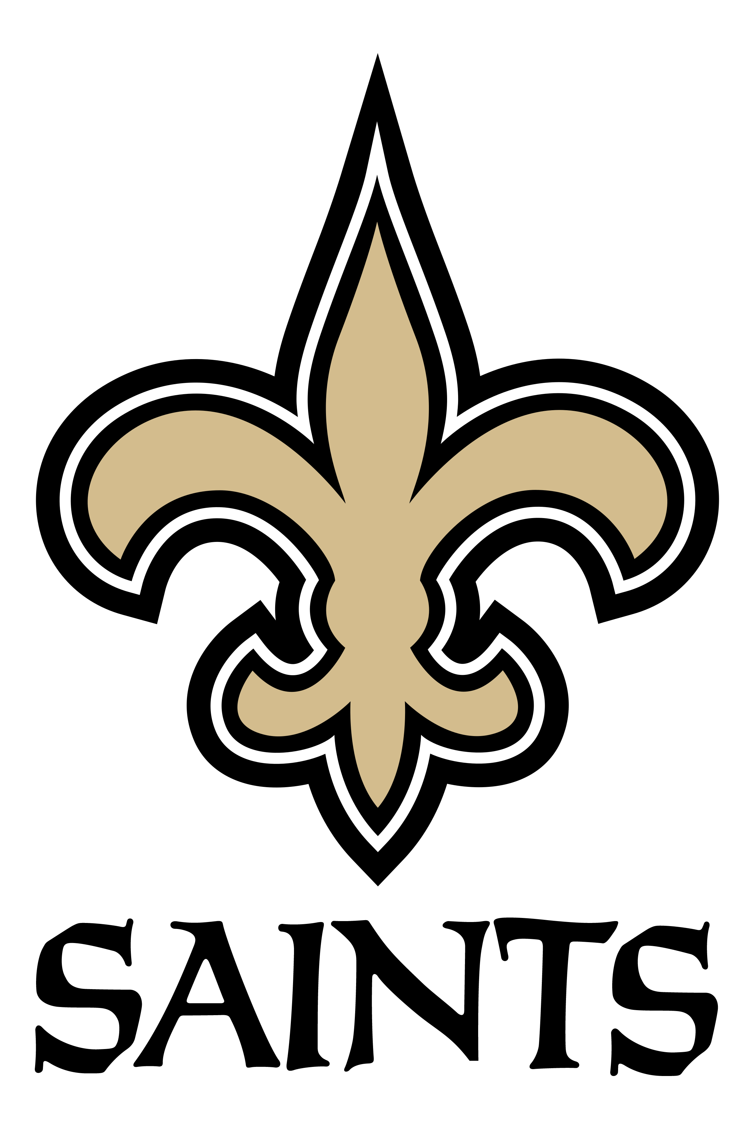 New orleans saints logo png transparent svg vector