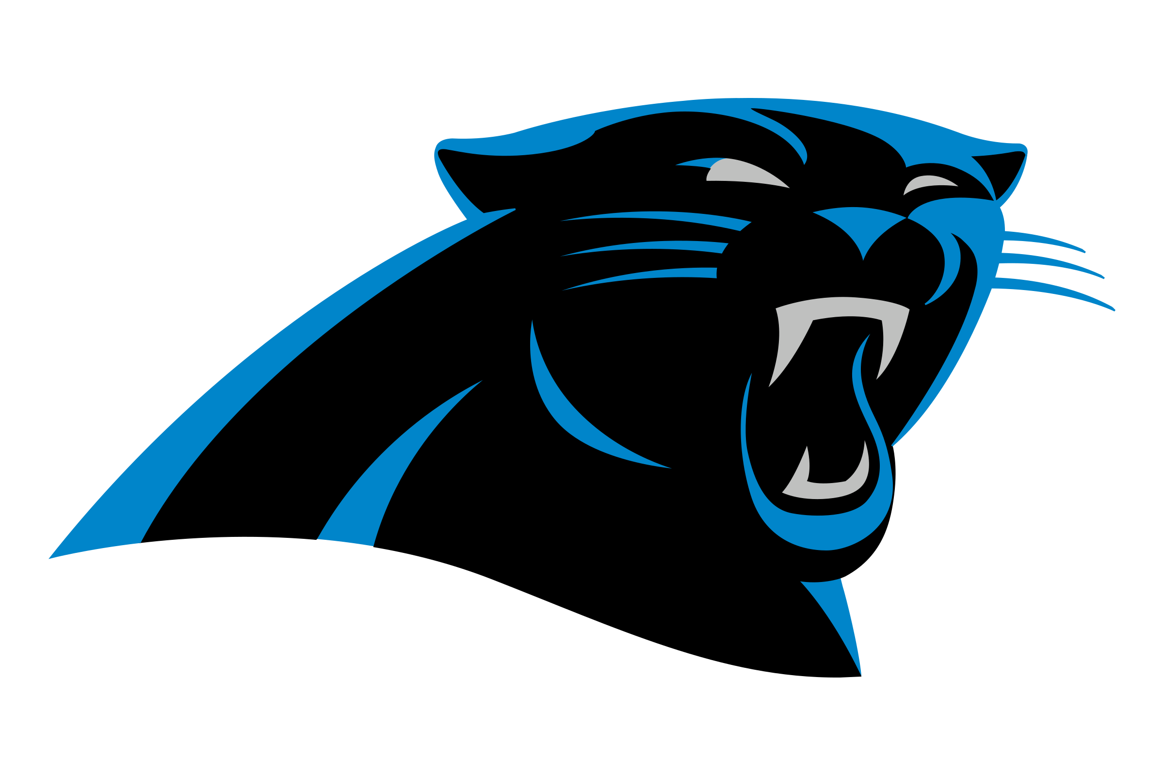 Carolina panthers logo png transparent svg vector