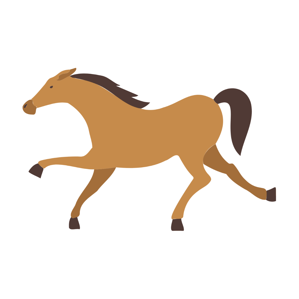 Free horse