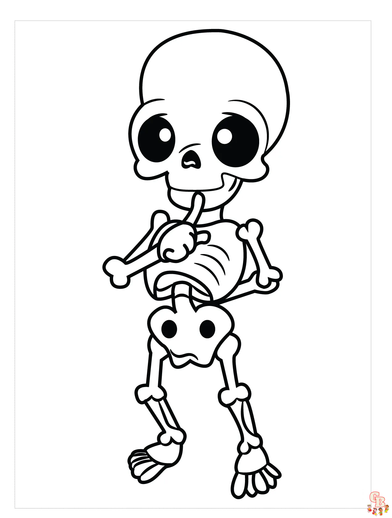 Desenhos de esqueletos para colorir folhas imprimãveis grãtis para crianãas