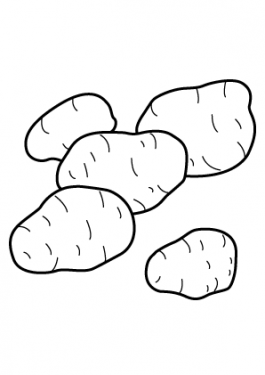 Potato vegetable coloring page for kids printable vegetable coloring pages coloring pages for kids coloring pages
