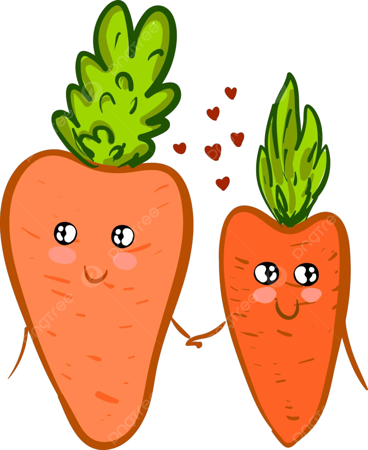 Colorful vector illustration of carrots joined hands eyes vegetarian sparkling vector eyes vegetarian sparkling png and vector with transparent background for free download