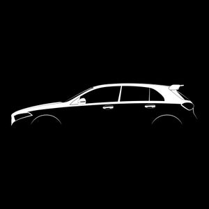 Mercedes drawing traveling