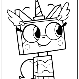 Unicorn cat coloring pages printable for free download