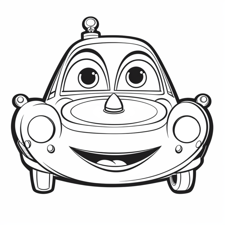 Cars ausmalbilr kostenlos herunterla
