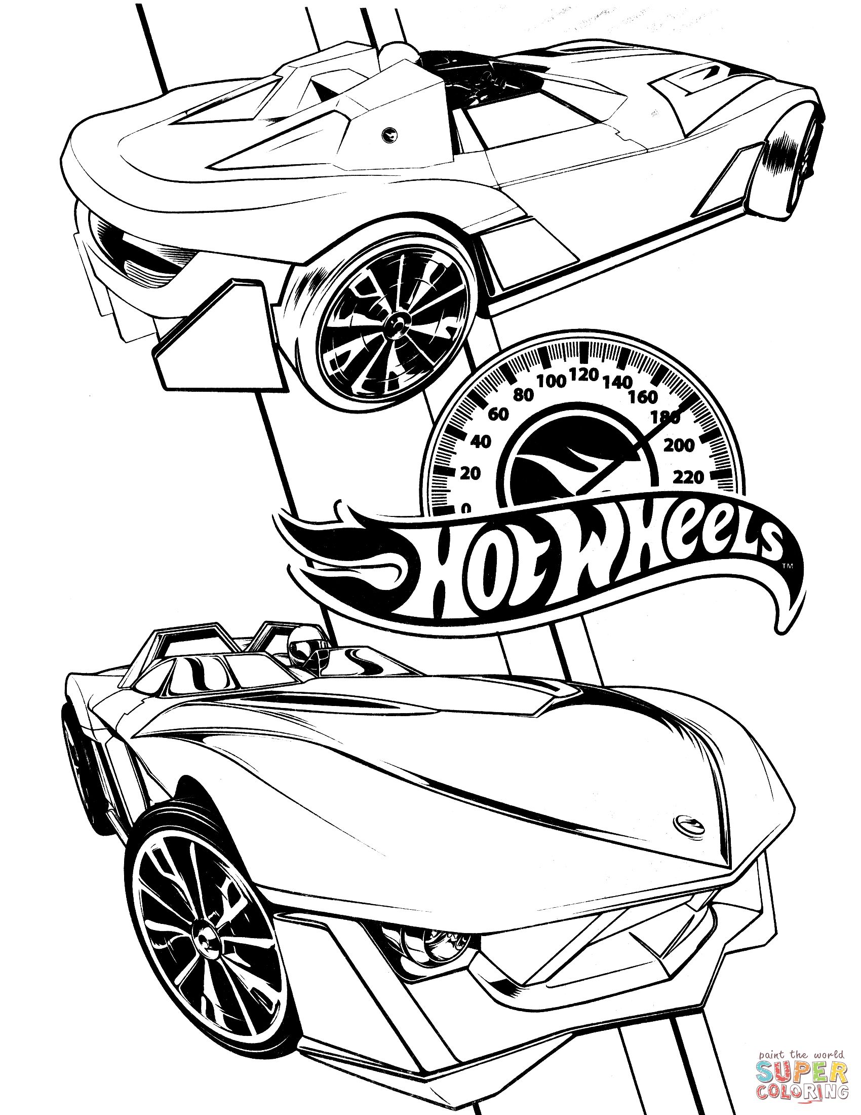 Hot wheels coloring page free printable coloring pages