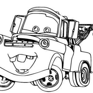 Mater coloring pages printable for free download