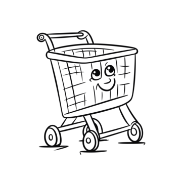 Shop coloring page png transparent images free download vector files