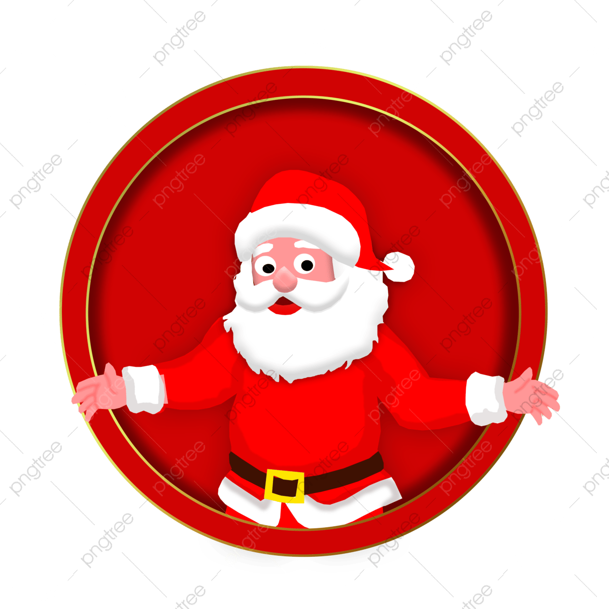 Santa claus merry christmas png vector psd and clipart with transparent background for free download