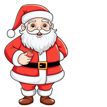 Santa clause outline png transparent images free download vector files