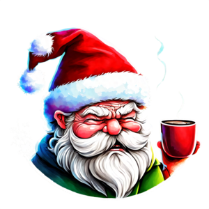 Descarga dibujos animados de santa claus para promociãn de la temporada de vacaciones png en lãnea