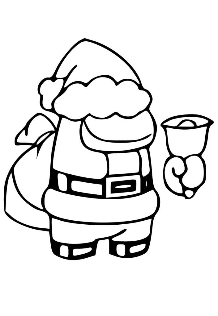Free printable santa claus coloring pages for kids