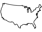 Disegni di mappe da colorare