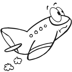 Airplane coloring pages printable for free download