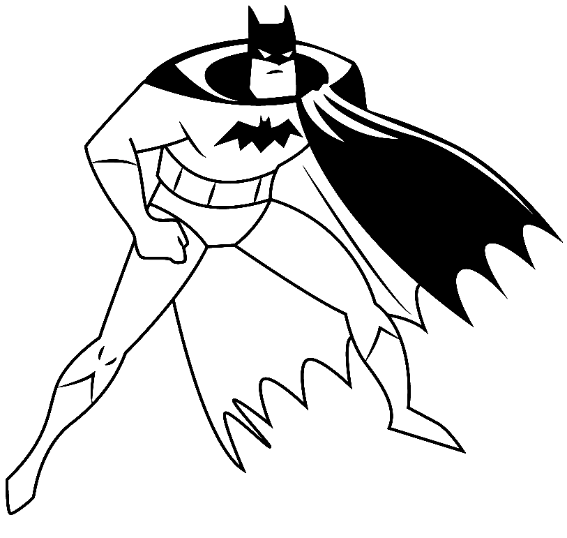 Batman coloring pages printable for free download