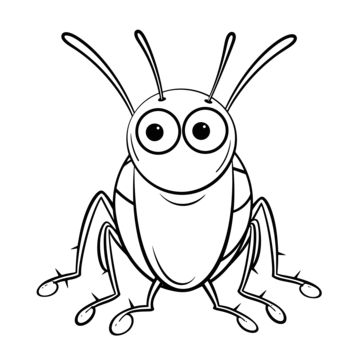 Bugs coloring vector art png images free download on
