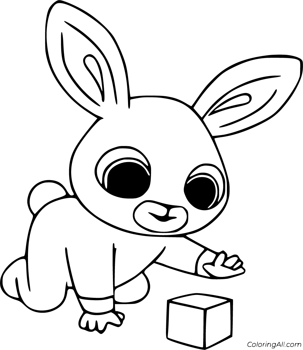 Bing bunny coloring pages
