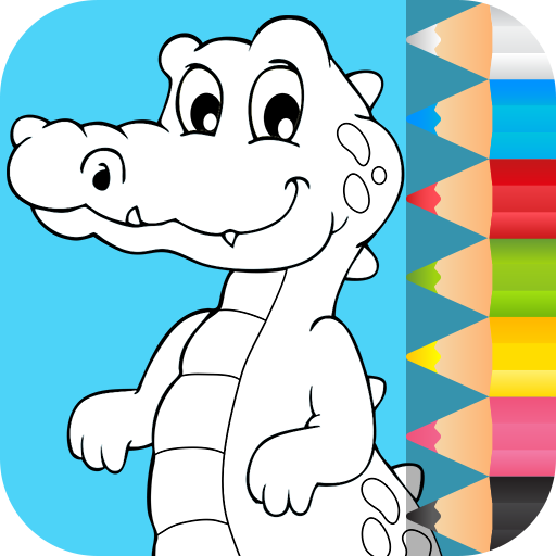 Driving animals coloring pages