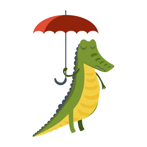 Crocodile stickers