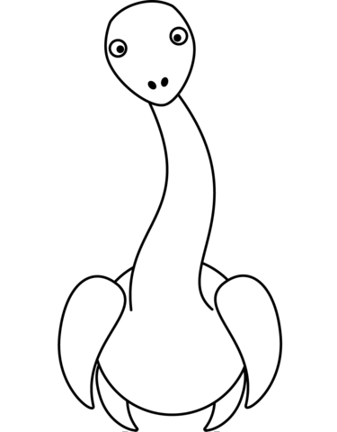 Cartoon dinosaur coloring page free printable coloring pages