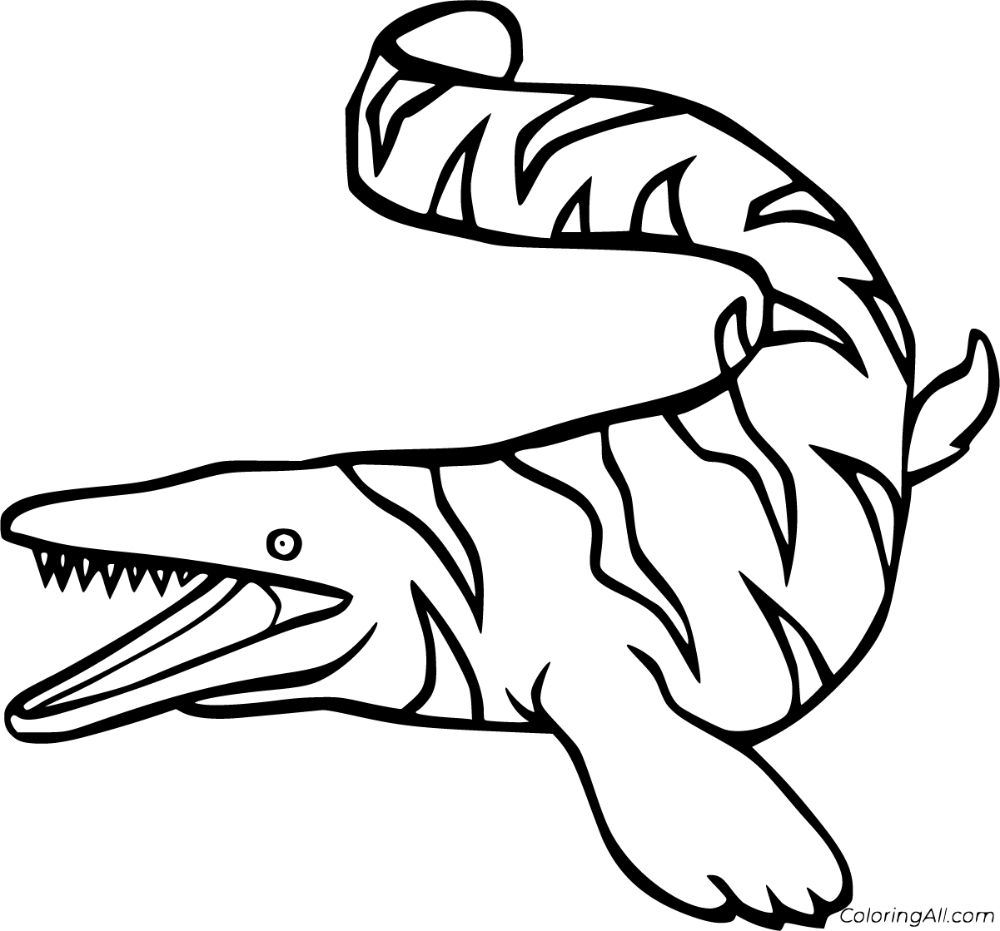Free printable mosasaurus coloring pages in vector format easy to print from any device and automatâ coloring pages dinosaur coloring pages dinosaur coloring