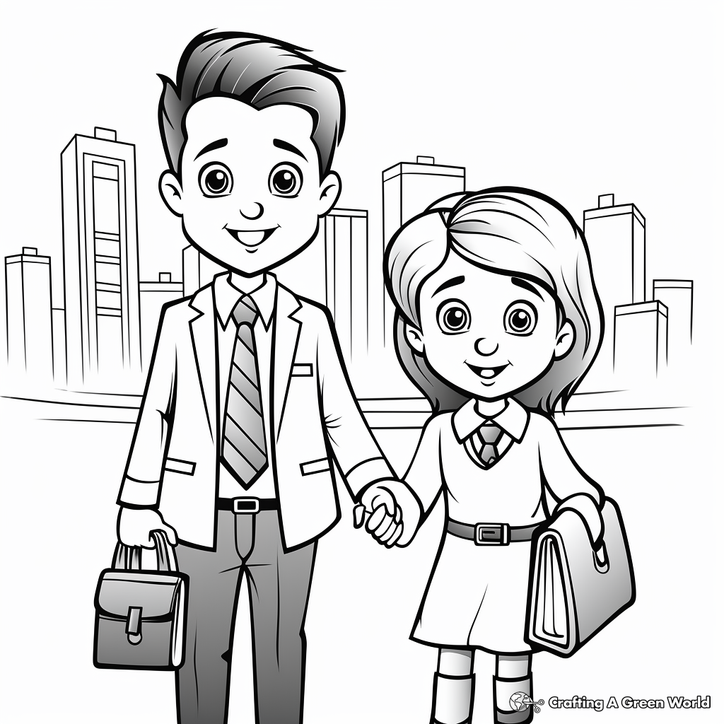 Administrative professionals day coloring pages
