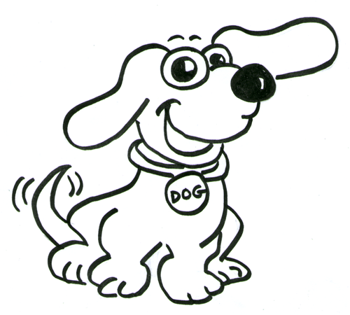 How to draw cartoon dogs step by step drawing tutorial for kids