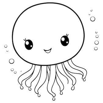 Page sea creatures coloring book images