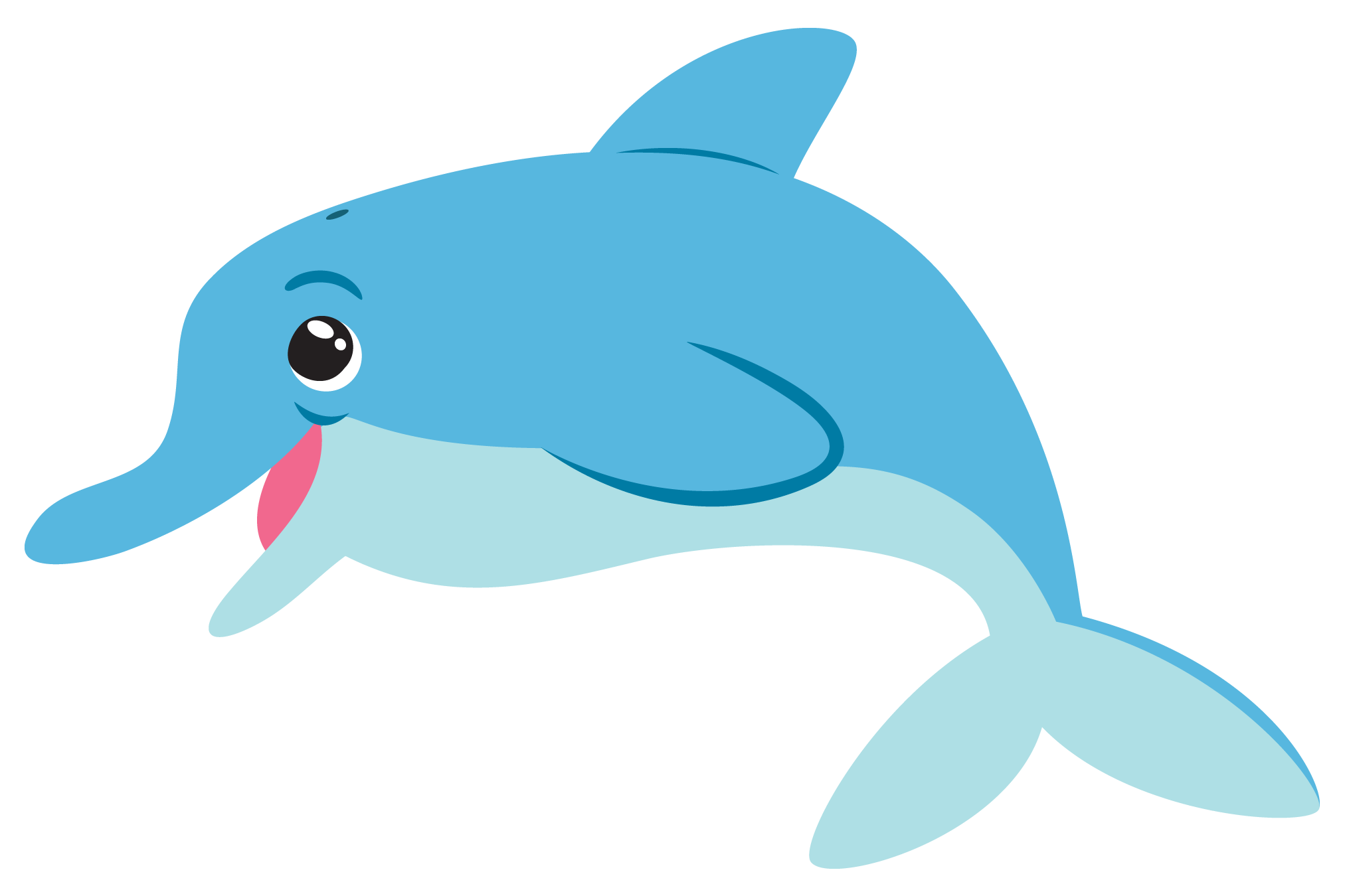 Dolphin clip art free clipart panda