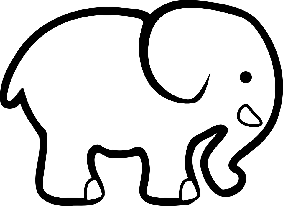 Download elephant animal silhouette royalty