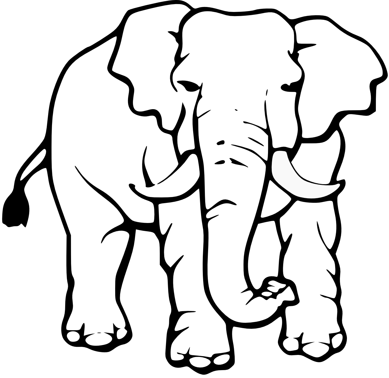 Free elephant cartoon black and white download free elephant cartoon black and white png images free cliparts on clipart library