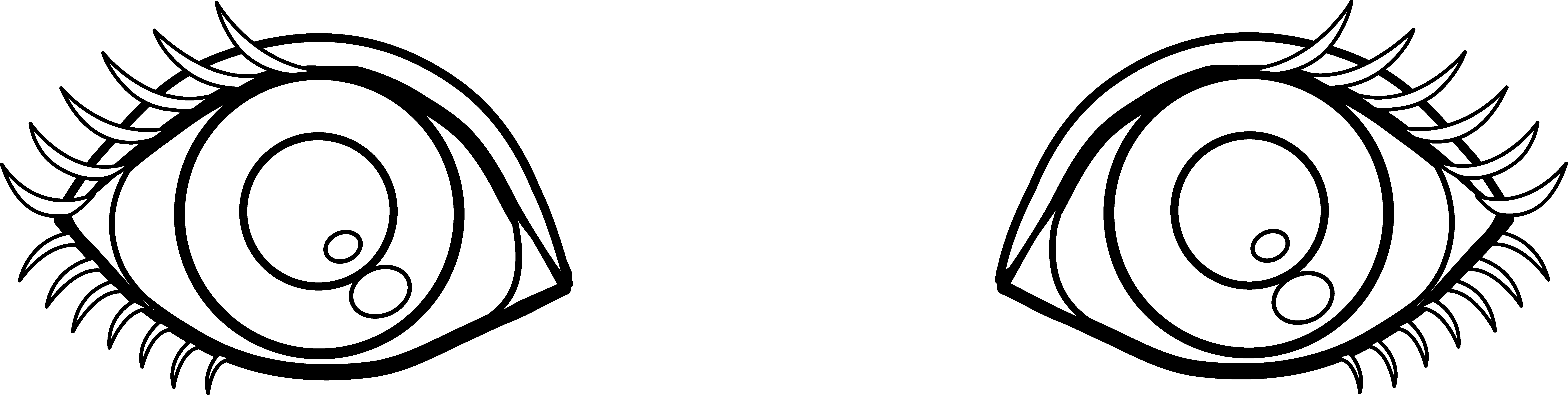 Eye coloring png