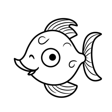 Fish colored outline png transparent images free download vector files