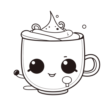 Yummy kawaii coloring pages outline sketch drawing vector kawaii drawing wing drawing ring drawing png and vector with transparent background for free download