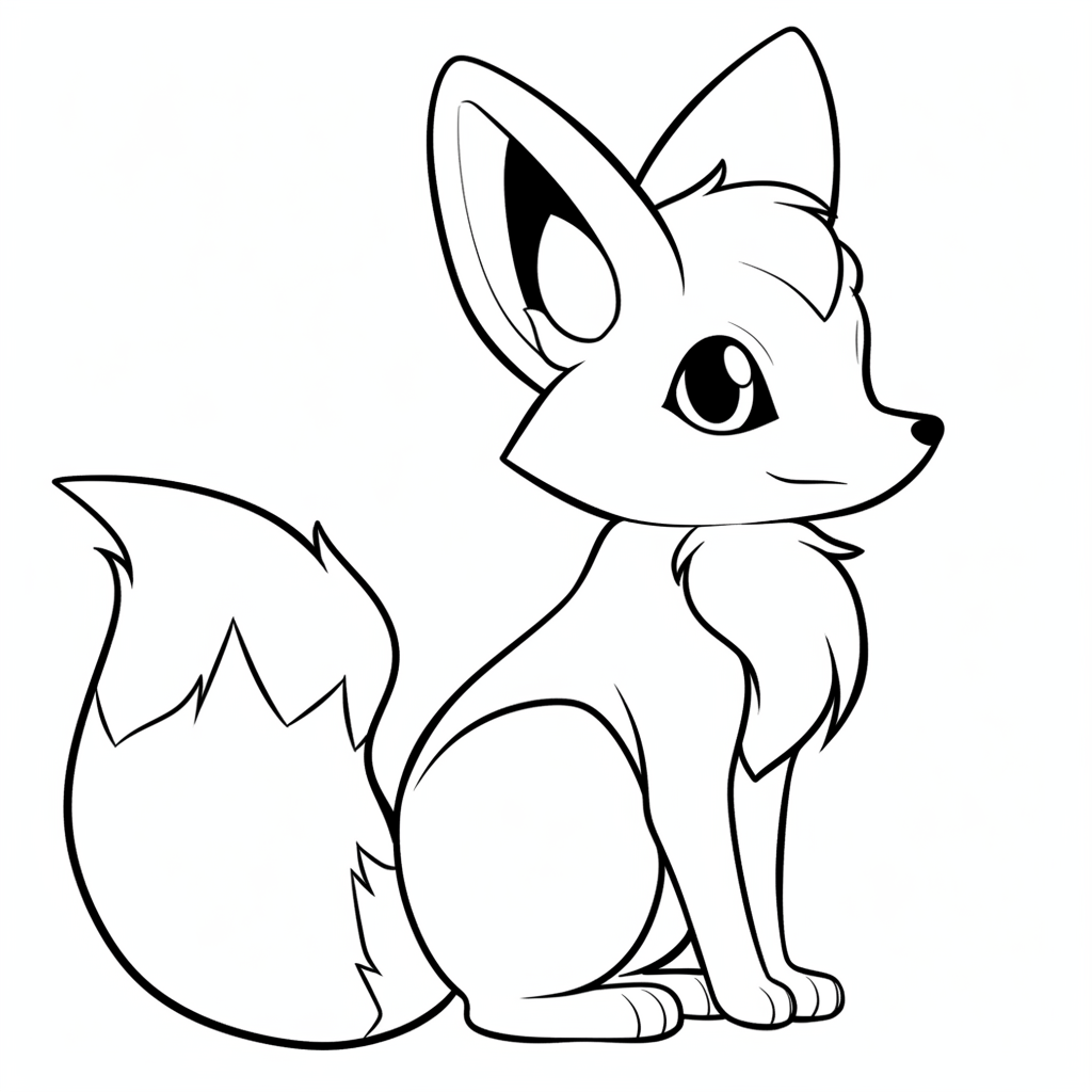 Fox by coloringcorner on