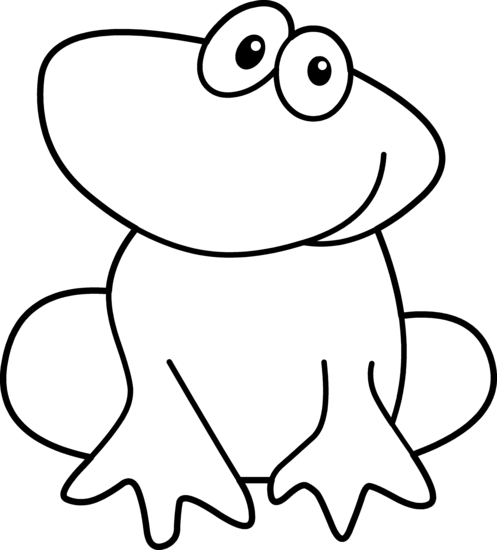 Outline of cartoon frog frog coloring pages coloring book pages frog drawing