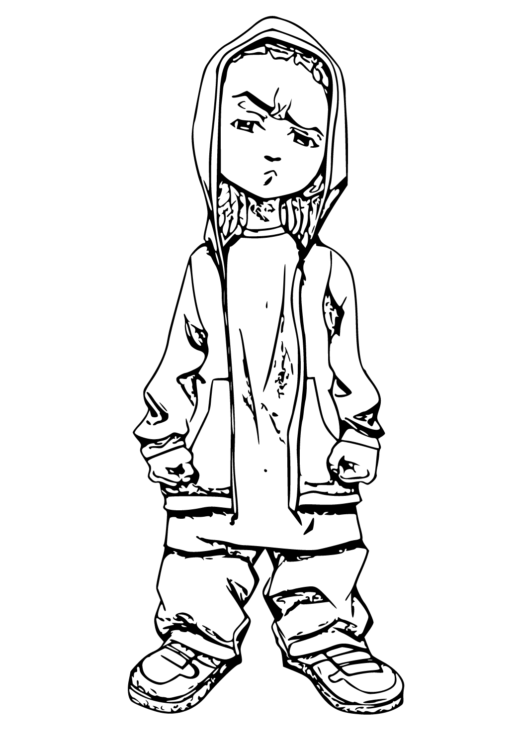 Free printable gangster real coloring page sheet and picture for adults and kids girls and boys
