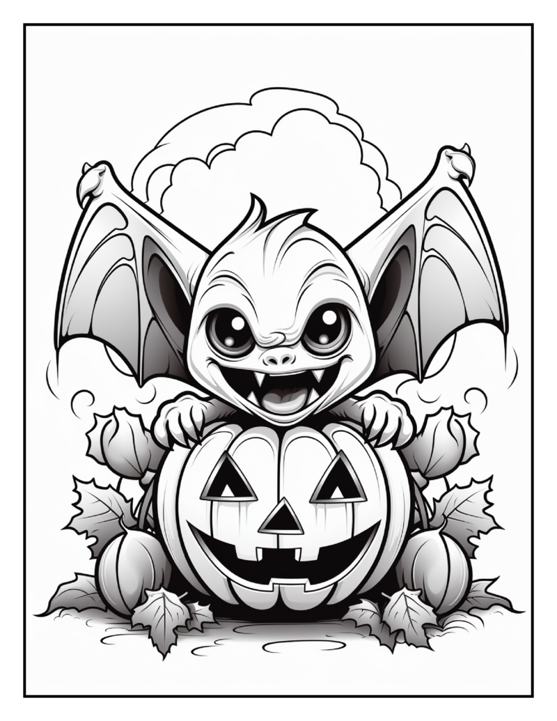 Coloring page halloween png images png free download