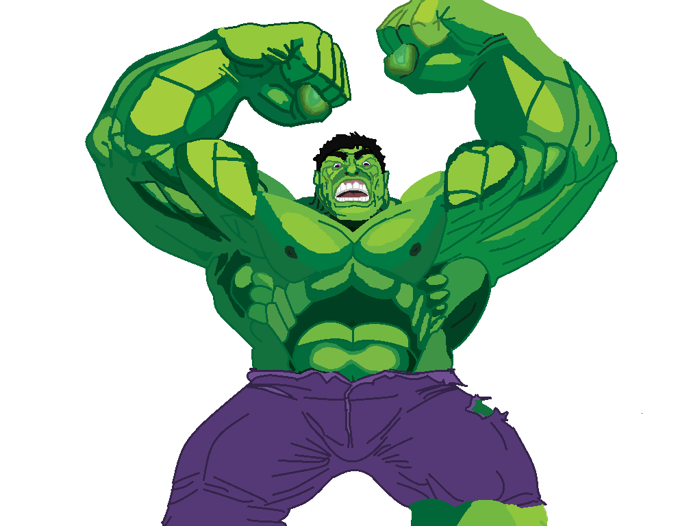 Hulk no lineart by rockmicmusic on