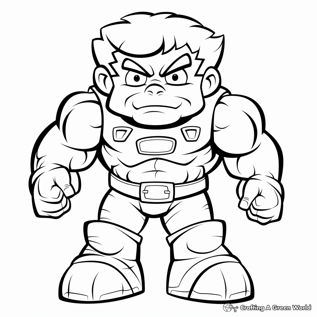 Hulk coloring pages