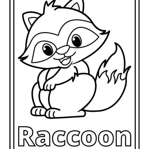Jungle animals coloring book for kids made by teachers