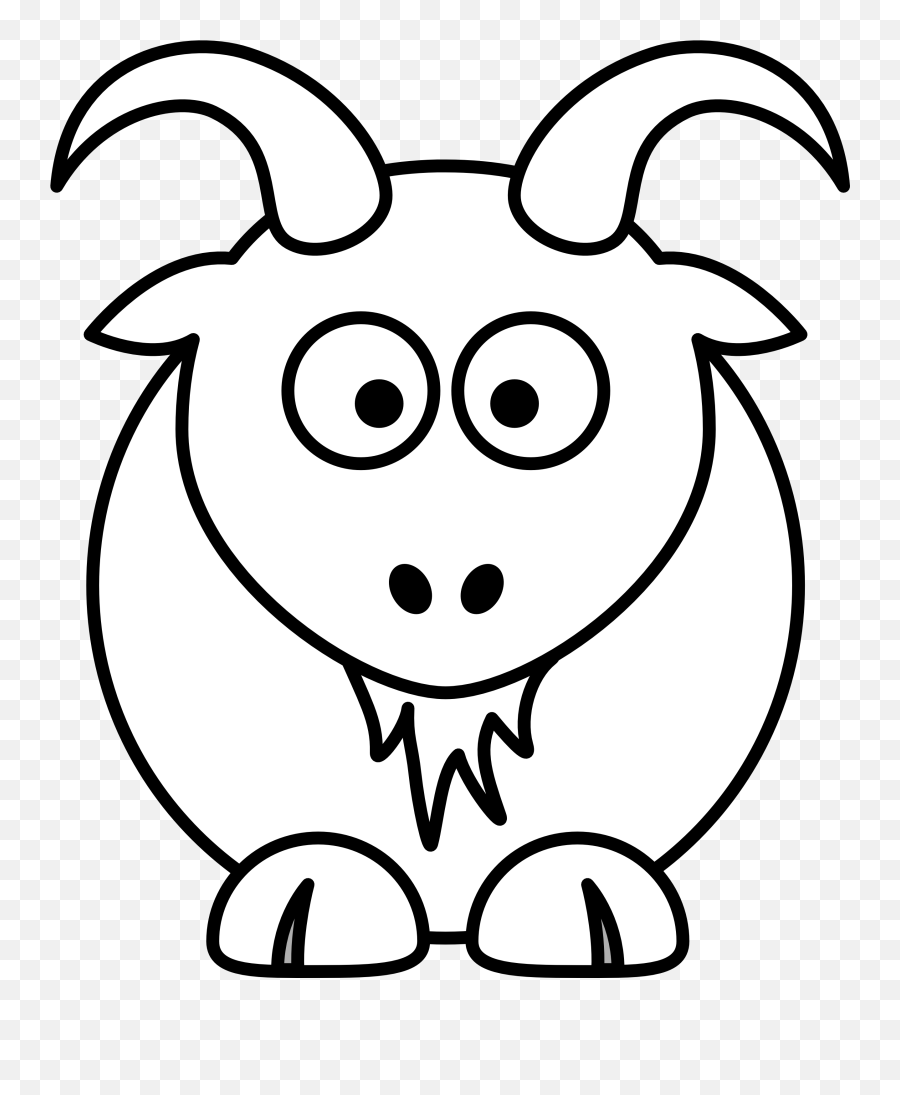 Baby jungle animals black and white clip art