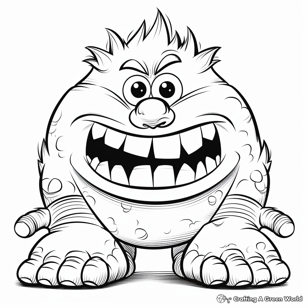 Feet coloring pages